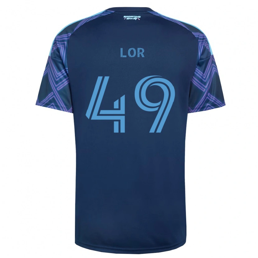 Danxen Pánské Troy Lor #49 Královsky Modrá Fialová Daleko Hráčské Dresy 2026/27 Dres