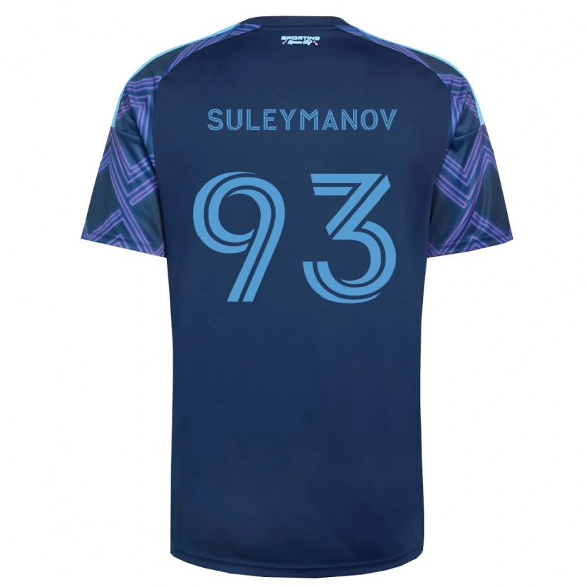 Danxen Pánské Shapi Suleymanov #93 Královsky Modrá Fialová Daleko Hráčské Dresy 2026/27 Dres