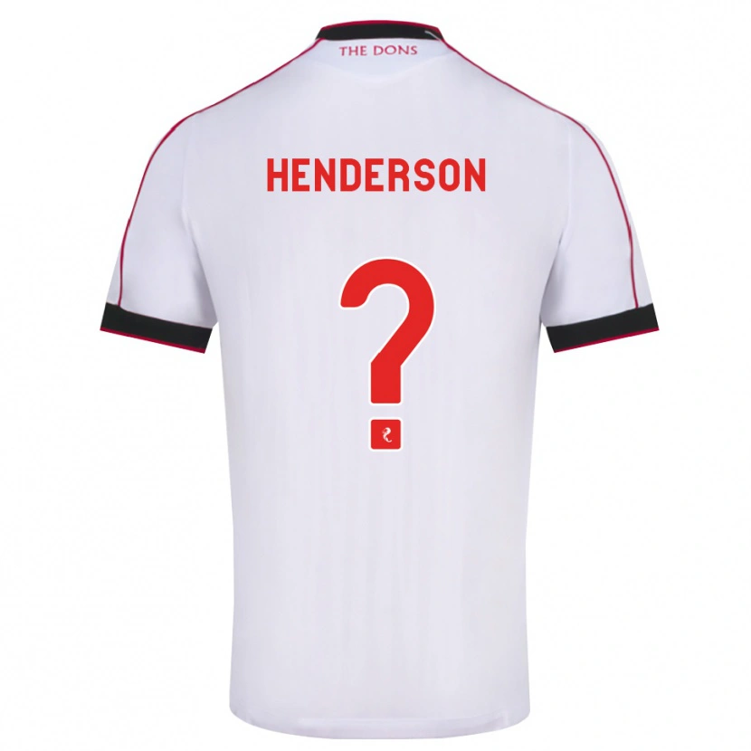 Danxen Pánské Jay Henderson #0 Černá Červená Bílá Daleko Hráčské Dresy 2026/27 Dres