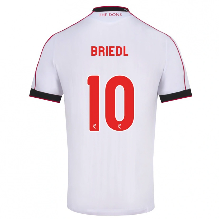 Danxen Pánské Alexander Briedl #10 Černá Červená Bílá Daleko Hráčské Dresy 2026/27 Dres