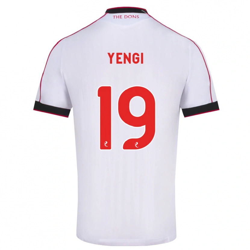 Danxen Pánské Kusini Yengi #19 Černá Červená Bílá Daleko Hráčské Dresy 2026/27 Dres