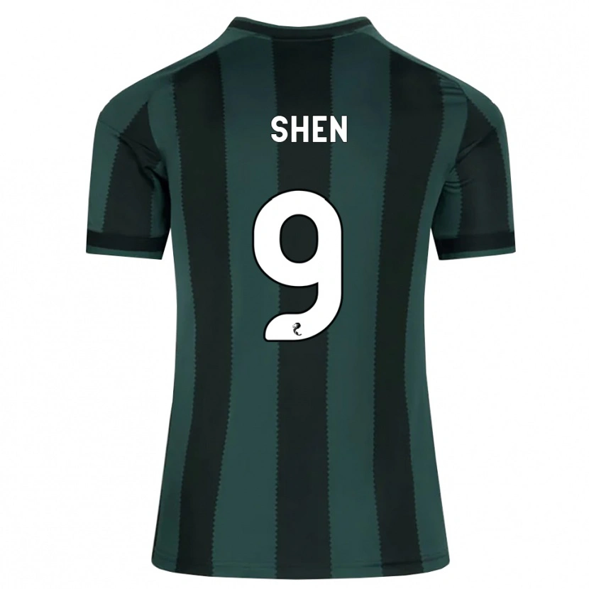 Danxen Pánské Shen Mengyu #9 Tmavě Břidlicově Šedá Černá Daleko Hráčské Dresy 2026/27 Dres