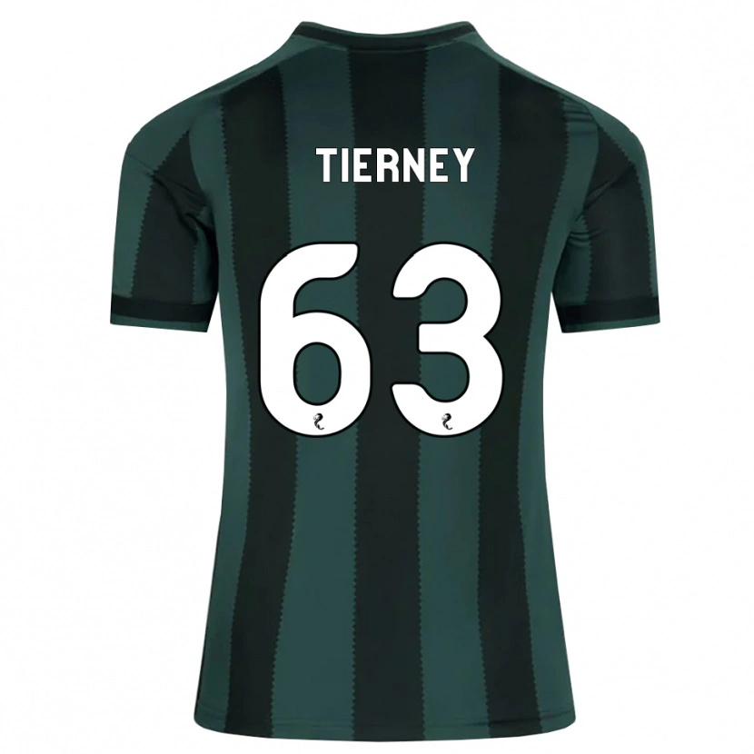 Danxen Pánské Kieran Tierney #63 Tmavě Břidlicově Šedá Černá Daleko Hráčské Dresy 2026/27 Dres