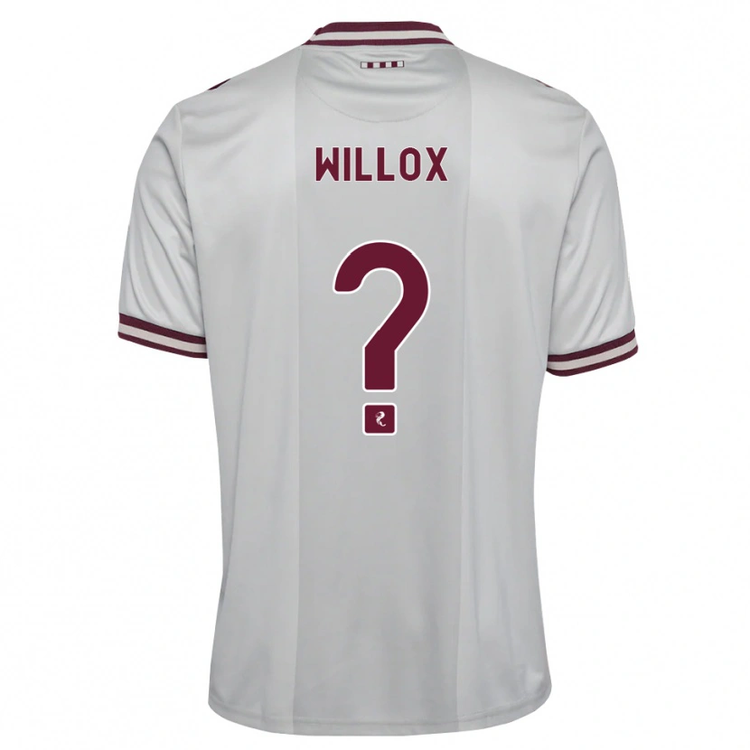 Danxen Pánské Harry Willox #0 Bílá Purpurová Daleko Hráčské Dresy 2026/27 Dres