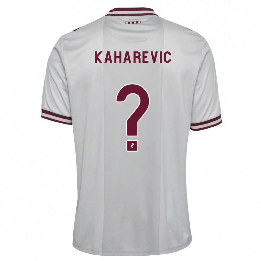 Danxen Pánské Sinan Kaharevic #0 Bílá Purpurová Daleko Hráčské Dresy 2026/27 Dres