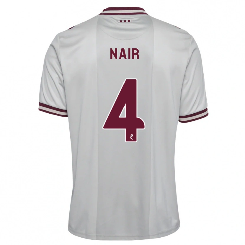 Danxen Pánské Kenzi Nair #4 Bílá Purpurová Daleko Hráčské Dresy 2026/27 Dres