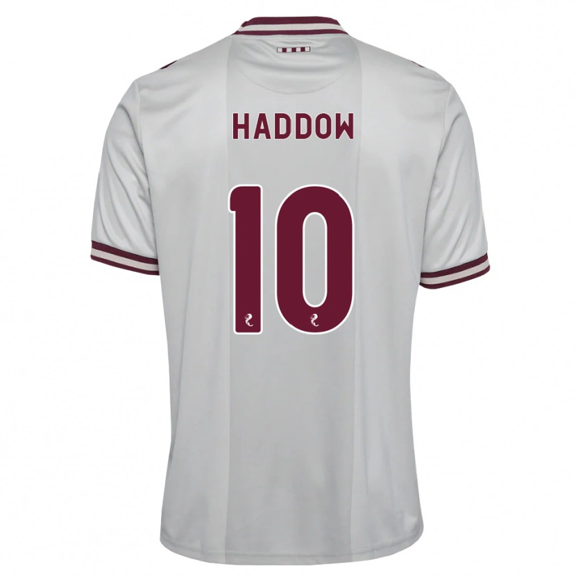 Danxen Pánské Aiden Haddow #10 Bílá Purpurová Daleko Hráčské Dresy 2026/27 Dres