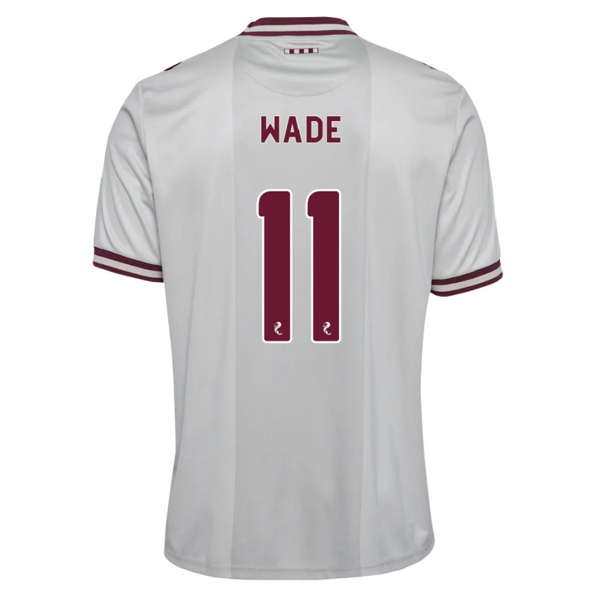 Danxen Pánské Lauren Wade #11 Bílá Purpurová Daleko Hráčské Dresy 2026/27 Dres