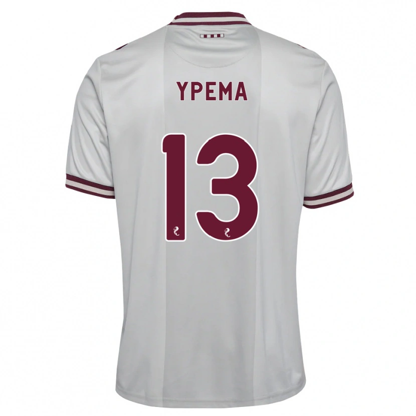 Danxen Pánské Danique Ypema #13 Bílá Purpurová Daleko Hráčské Dresy 2026/27 Dres