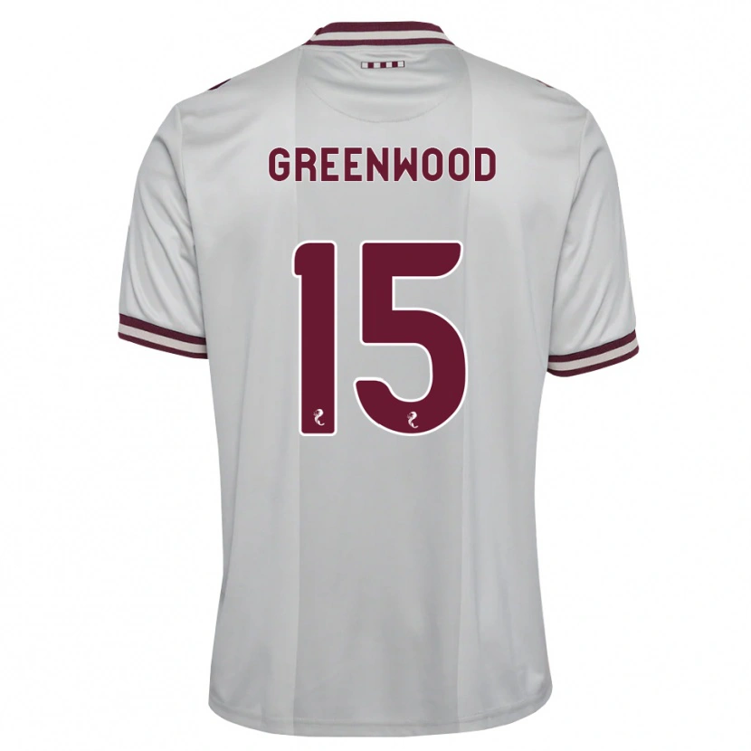 Danxen Pánské Brodie Greenwood #15 Bílá Purpurová Daleko Hráčské Dresy 2026/27 Dres