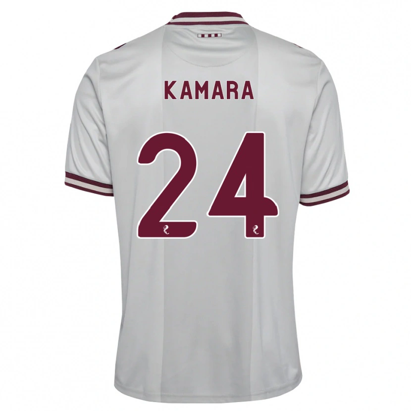 Danxen Pánské Mj Kamson-Kamara #24 Bílá Purpurová Daleko Hráčské Dresy 2026/27 Dres