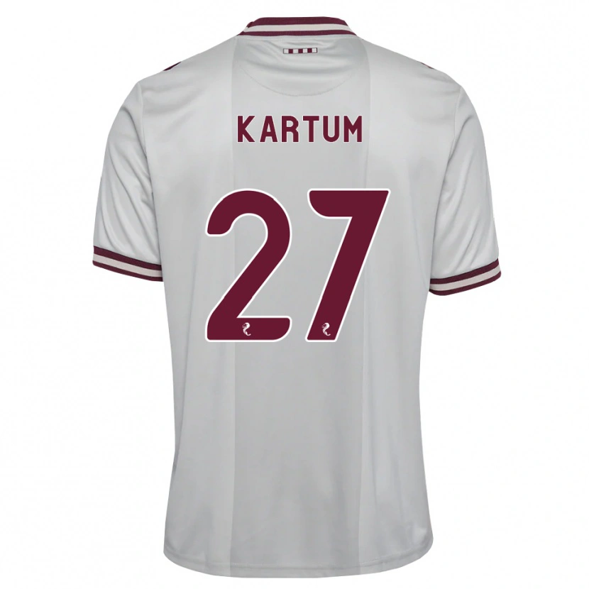 Danxen Pánské Sander Kartum #27 Bílá Purpurová Daleko Hráčské Dresy 2026/27 Dres