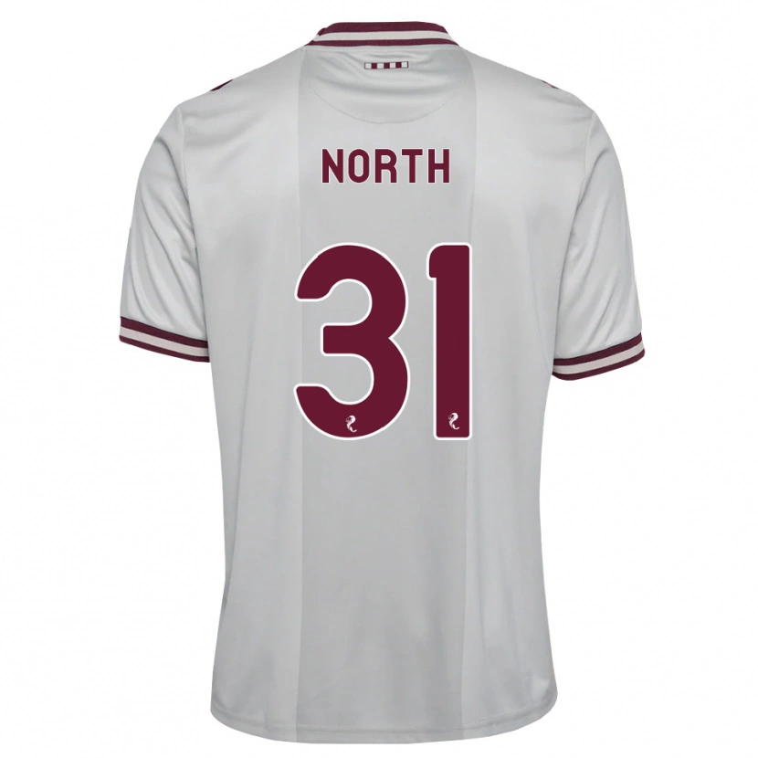 Danxen Pánské Tommy North #31 Bílá Purpurová Daleko Hráčské Dresy 2026/27 Dres