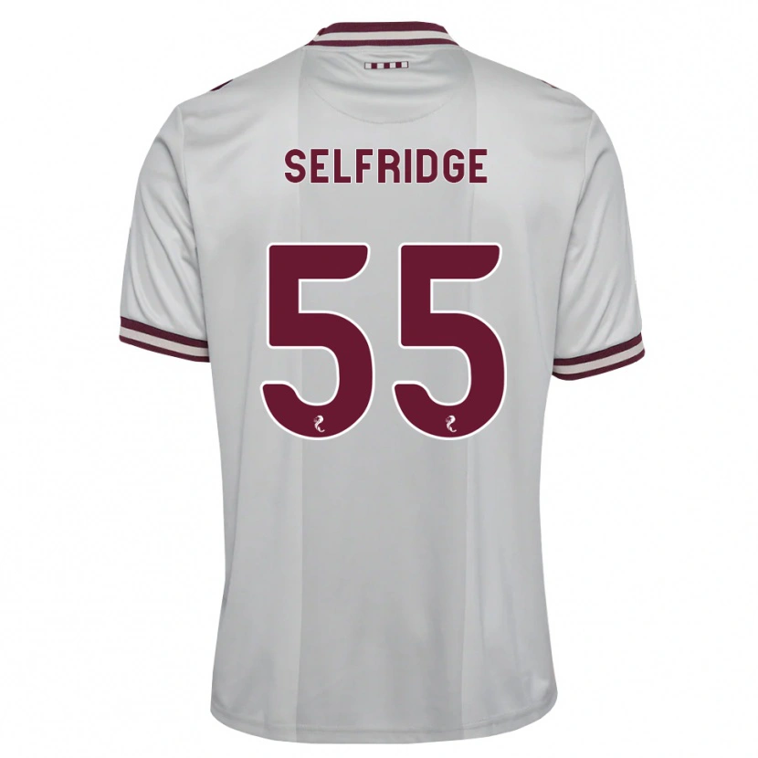 Danxen Pánské Louis Selfridge #55 Bílá Purpurová Daleko Hráčské Dresy 2026/27 Dres