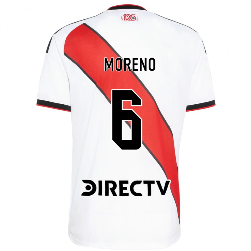 Danxen Dámské Aníbal Moreno #6 Červená Bílá Černá Domů Hráčské Dresy 2026/27 Dres