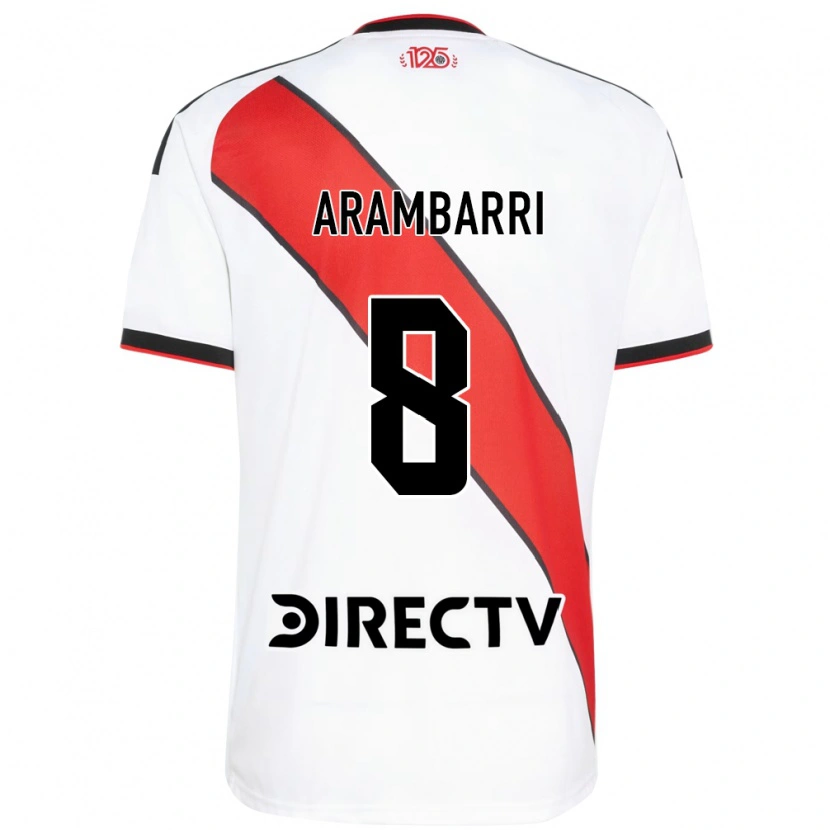 Danxen Dámské Mauro Arambarri #8 Červená Bílá Černá Domů Hráčské Dresy 2026/27 Dres