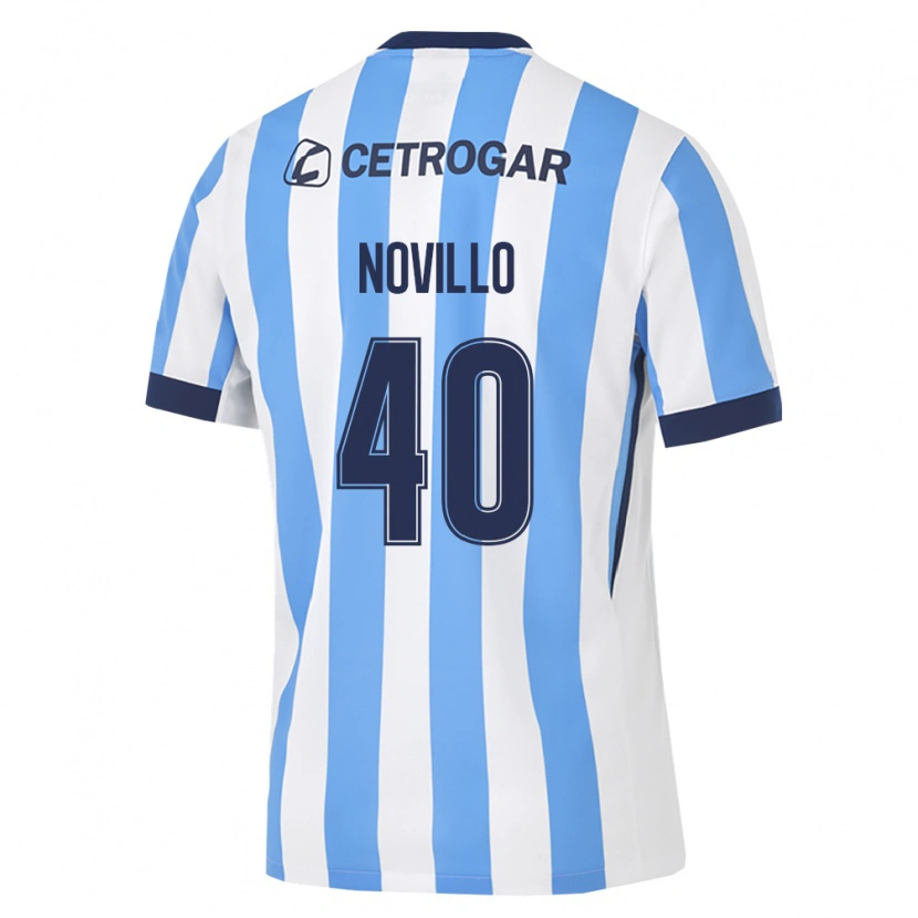 Danxen Dámské Joaquin Novillo #40 Světle Modrá Bílá Černá Domů Hráčské Dresy 2026/27 Dres