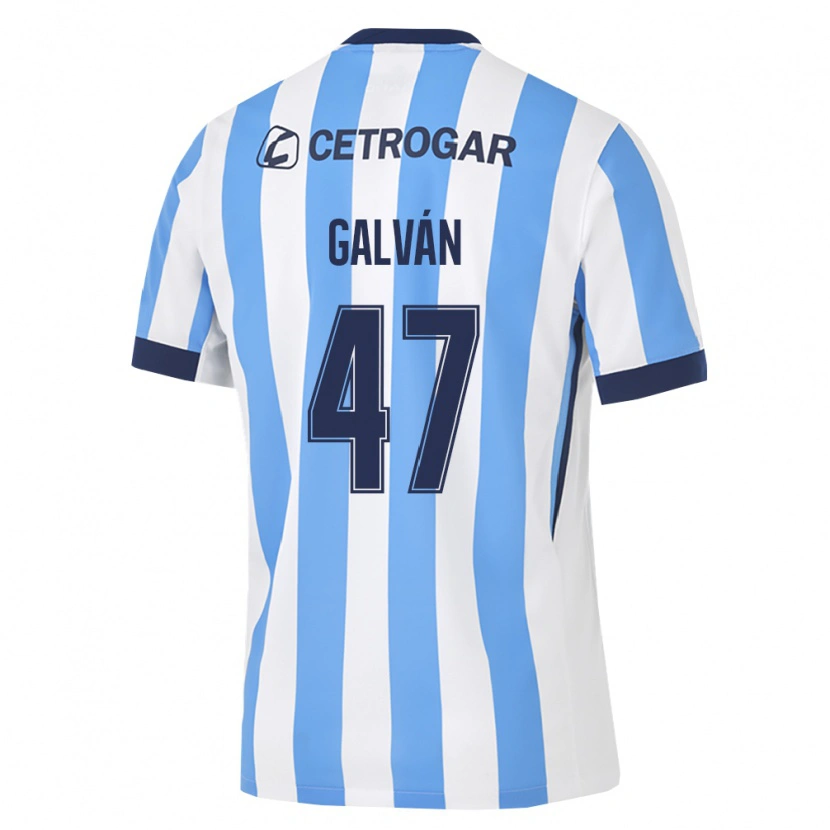 Danxen Dámské Ignacio Galvan #47 Světle Modrá Bílá Černá Domů Hráčské Dresy 2026/27 Dres