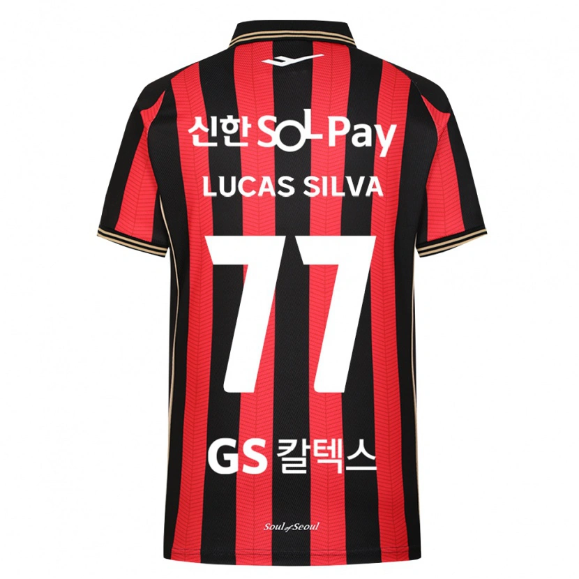 Danxen Dámské Lucas Silva #77 Červená Bílá Černá Domů Hráčské Dresy 2026/27 Dres