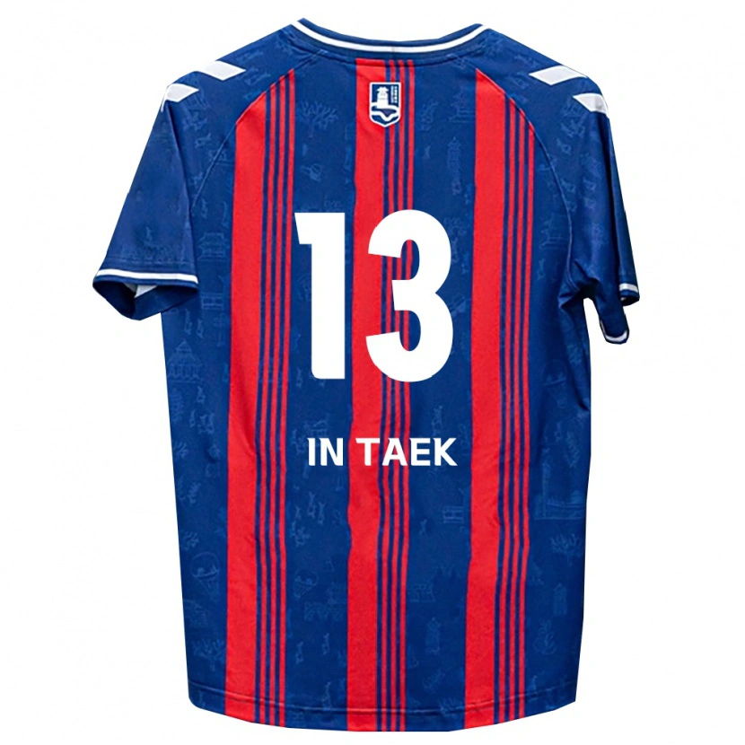 Danxen Dámské In-Taek Hwang #13 Modrá Červená Bílá Domů Hráčské Dresy 2026/27 Dres