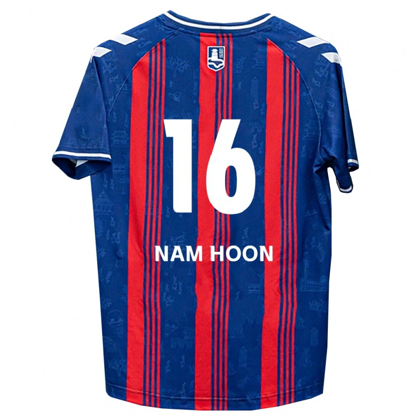 Danxen Dámské Nam-Hoon Kwon #16 Modrá Červená Bílá Domů Hráčské Dresy 2026/27 Dres