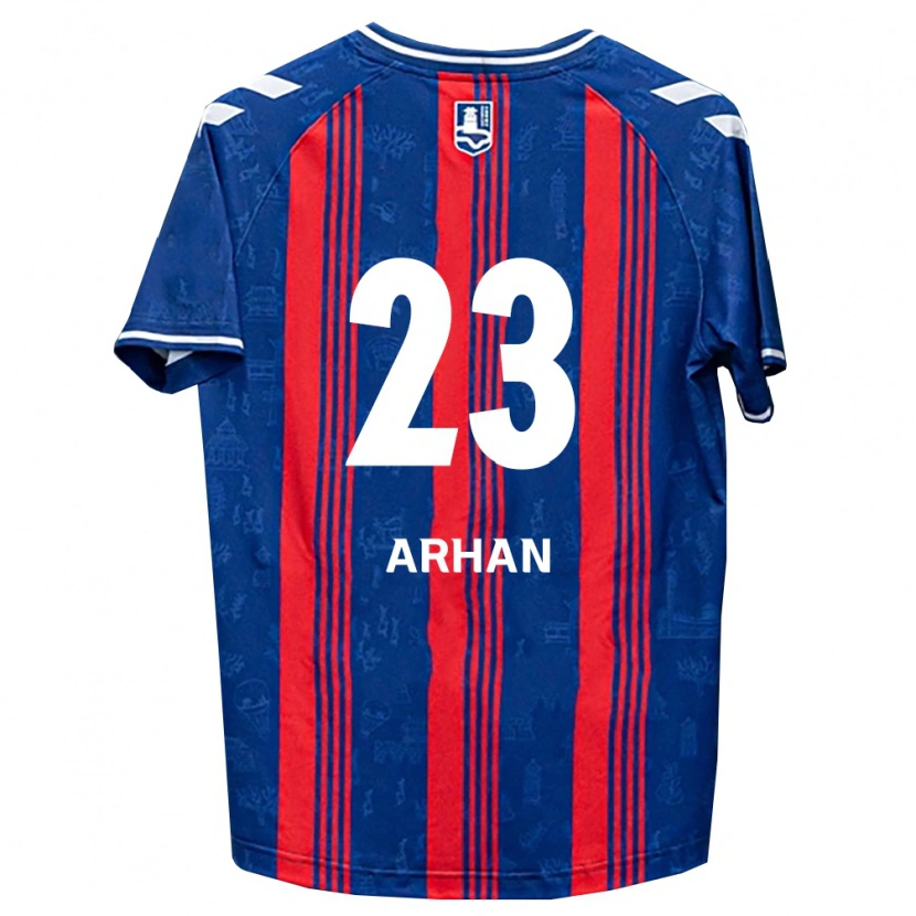 Danxen Dámské Pratama Arhan #23 Modrá Červená Bílá Domů Hráčské Dresy 2026/27 Dres