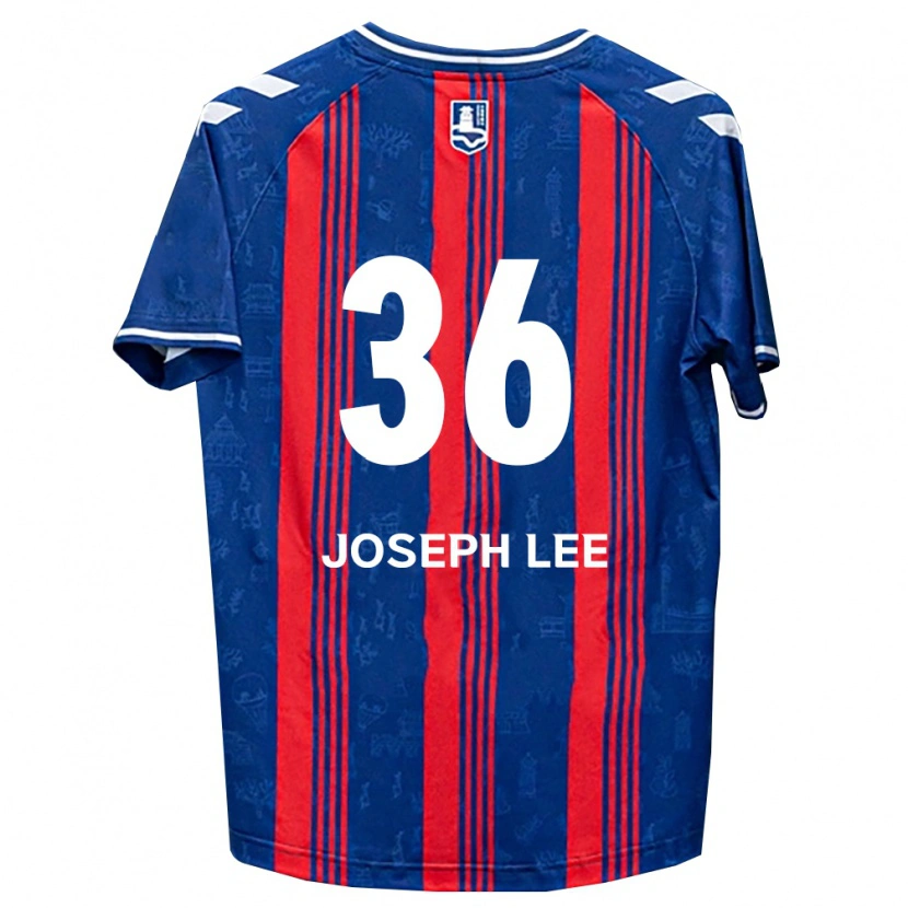 Danxen Dámské Joseph Lee #36 Modrá Červená Bílá Domů Hráčské Dresy 2026/27 Dres