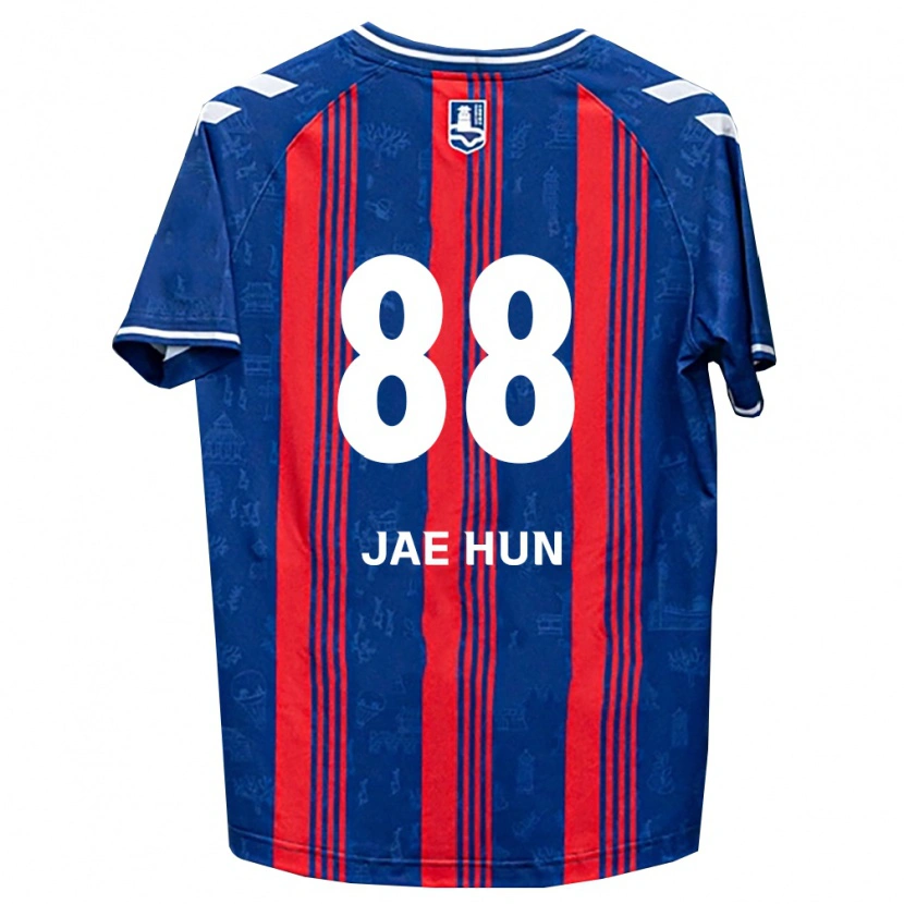 Danxen Dámské Jae-Hun Park #88 Modrá Červená Bílá Domů Hráčské Dresy 2026/27 Dres