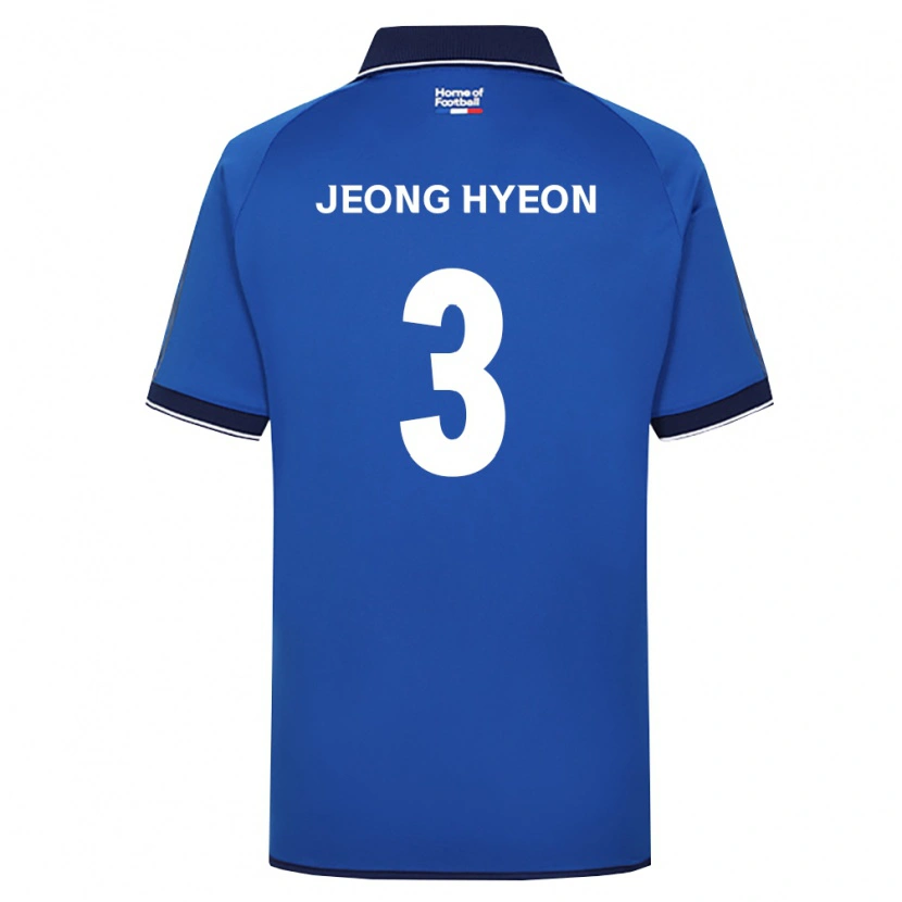 Danxen Dámské Jeong-Hyeon Kim #3 Královsky Modrá Bílá Červená Domů Hráčské Dresy 2026/27 Dres