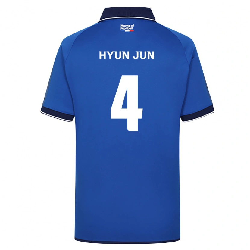 Danxen Dámské Hyun-Jun Roh #4 Královsky Modrá Bílá Červená Domů Hráčské Dresy 2026/27 Dres