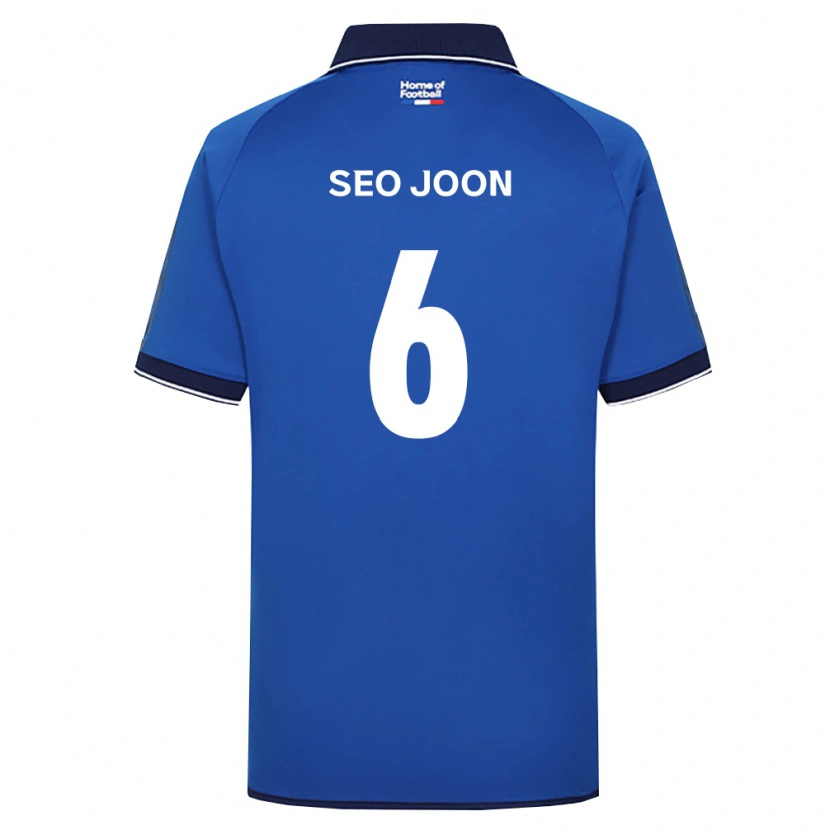 Danxen Dámské Seo-Joon Bae #6 Královsky Modrá Bílá Červená Domů Hráčské Dresy 2026/27 Dres