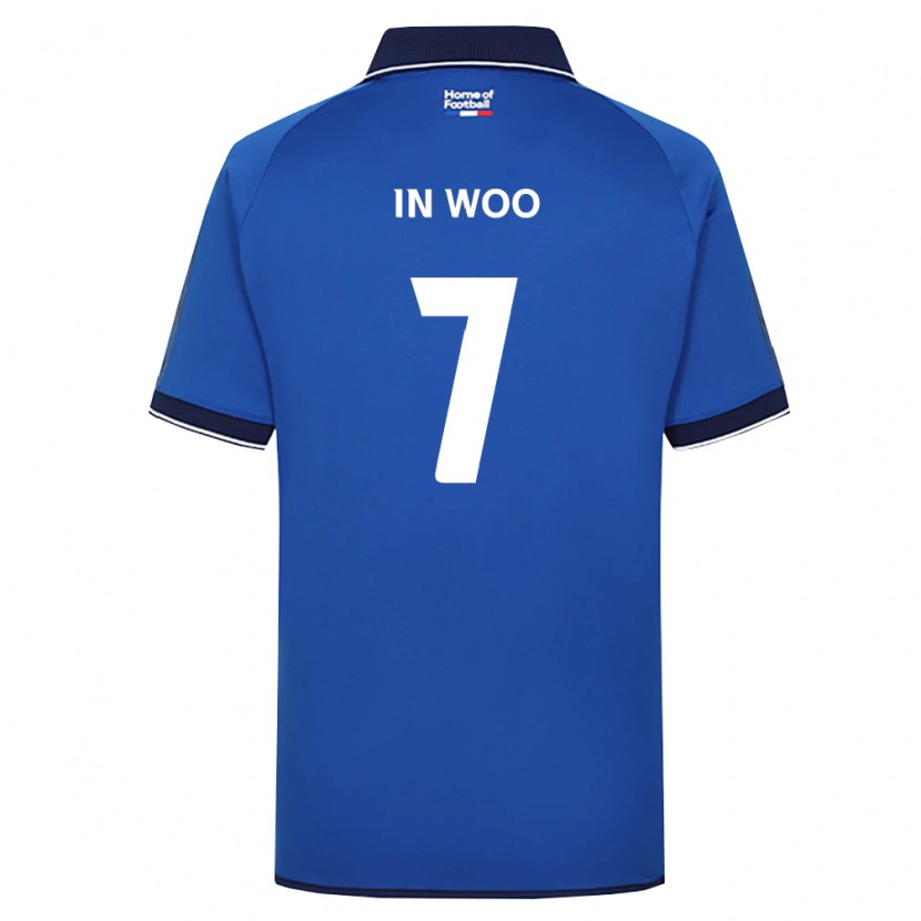 Danxen Dámské In-Woo Lee #7 Královsky Modrá Bílá Červená Domů Hráčské Dresy 2026/27 Dres