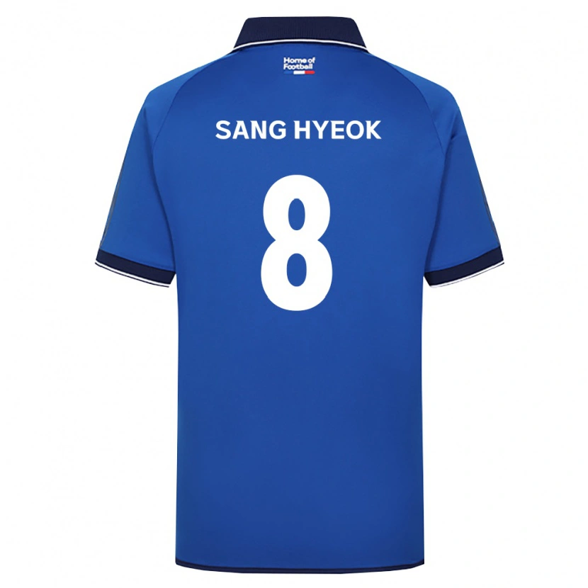 Danxen Dámské Sang-Hyeok Park #8 Královsky Modrá Bílá Červená Domů Hráčské Dresy 2026/27 Dres