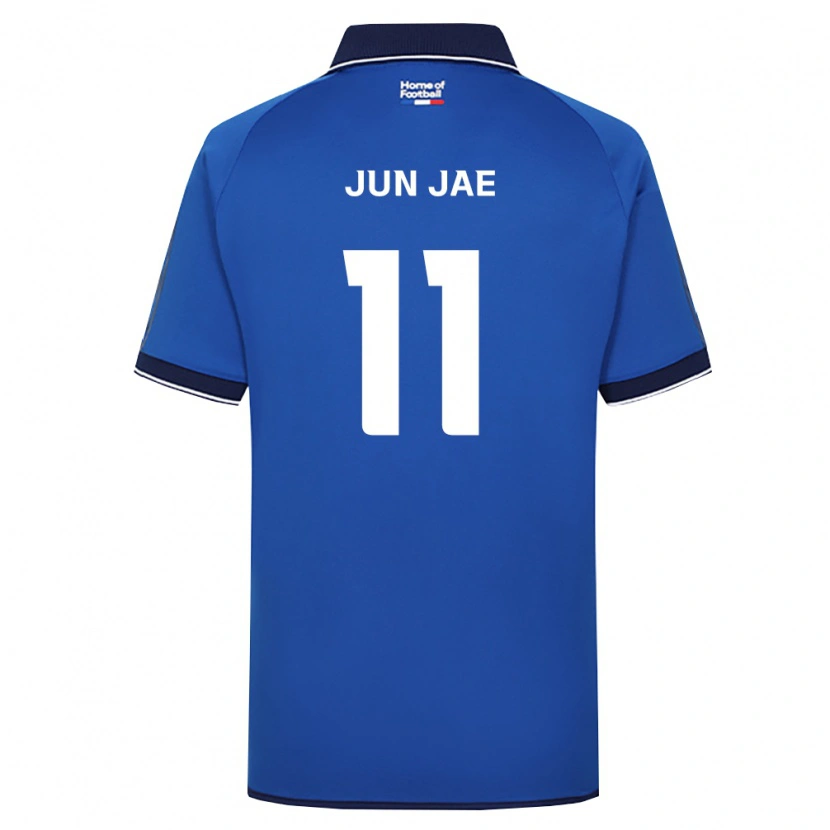 Danxen Dámské Jun-Jae Lee #11 Královsky Modrá Bílá Červená Domů Hráčské Dresy 2026/27 Dres
