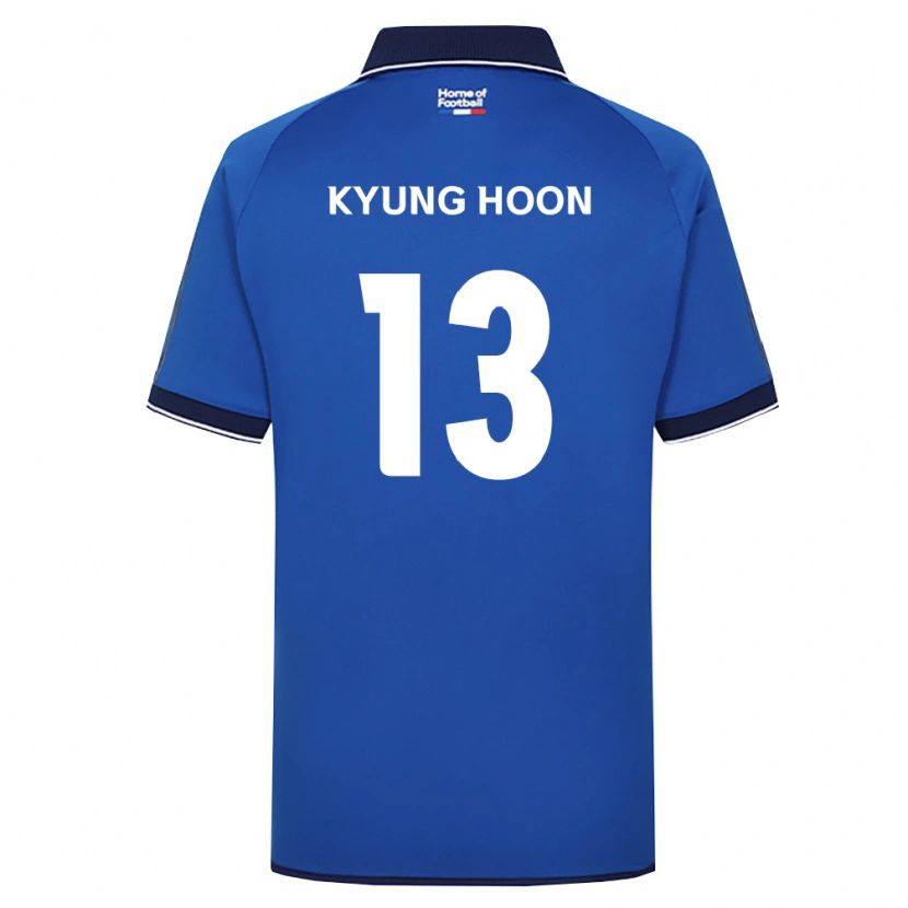 Danxen Dámské Kyung-Hoon Park #13 Královsky Modrá Bílá Červená Domů Hráčské Dresy 2026/27 Dres