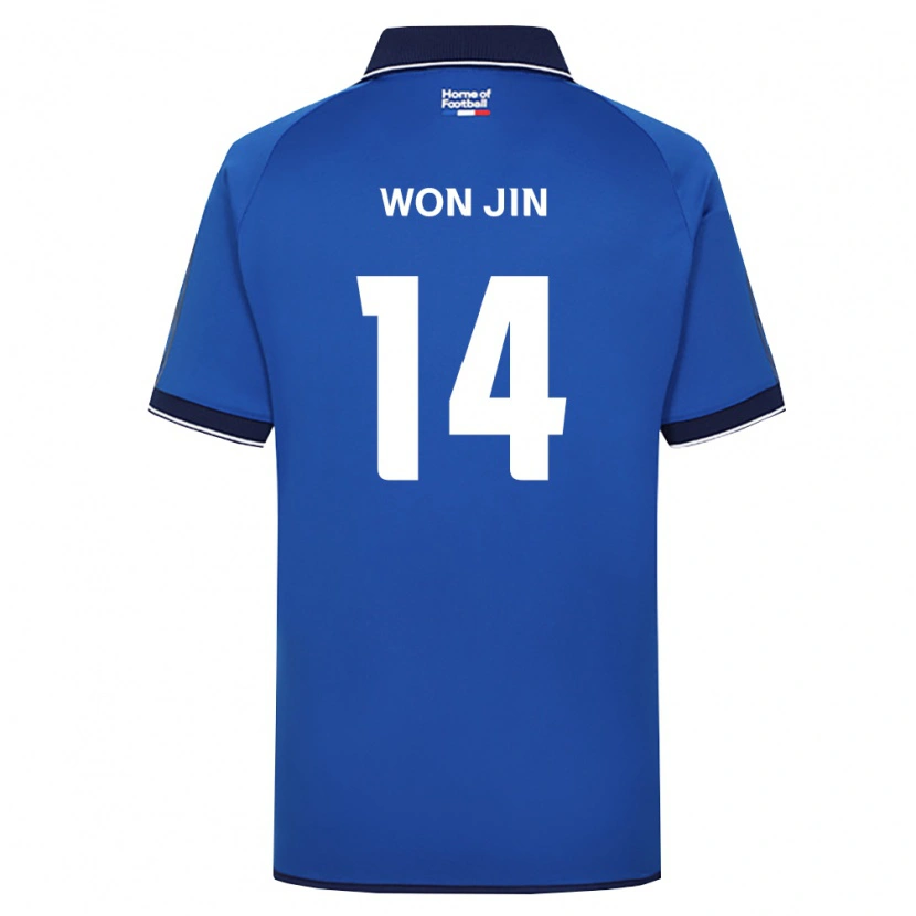 Danxen Dámské Won-Jin Hong #14 Královsky Modrá Bílá Červená Domů Hráčské Dresy 2026/27 Dres