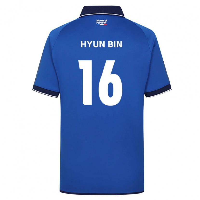 Danxen Dámské Hyun-Bin Park #16 Královsky Modrá Bílá Červená Domů Hráčské Dresy 2026/27 Dres