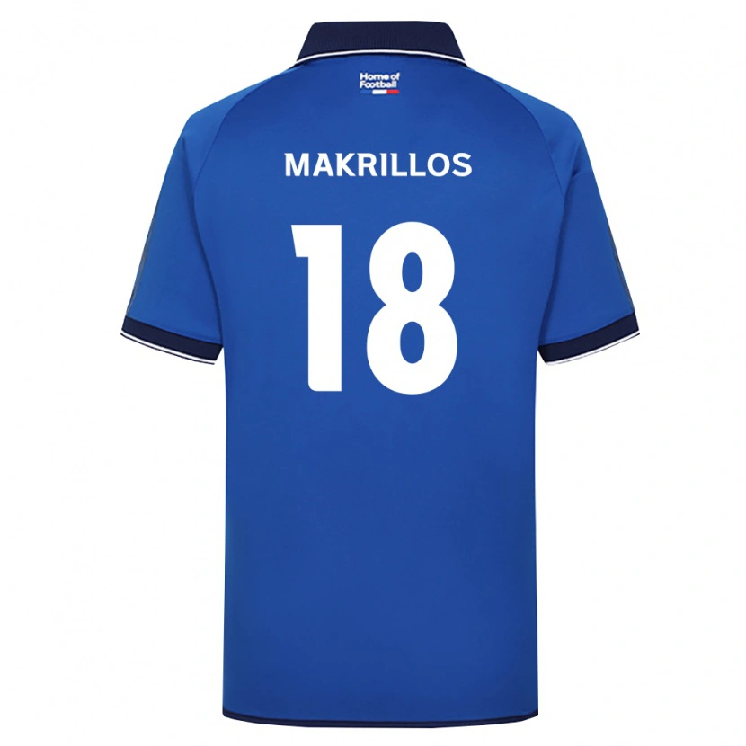 Danxen Dámské Peter Makrillos #18 Královsky Modrá Bílá Červená Domů Hráčské Dresy 2026/27 Dres