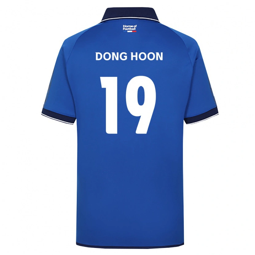 Danxen Dámské Dong-Hoon Kim #19 Královsky Modrá Bílá Červená Domů Hráčské Dresy 2026/27 Dres