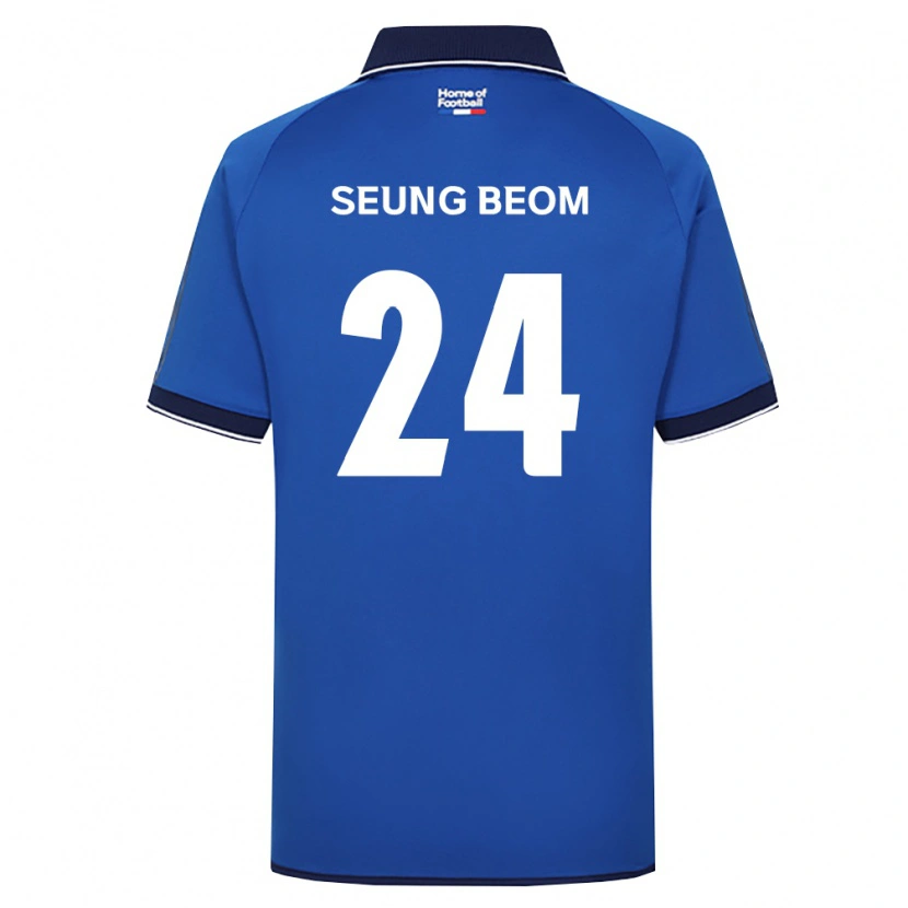 Danxen Dámské Seung-Beom Ko #24 Královsky Modrá Bílá Červená Domů Hráčské Dresy 2026/27 Dres