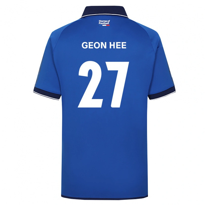 Danxen Dámské Geon-Hee Lee #27 Královsky Modrá Bílá Červená Domů Hráčské Dresy 2026/27 Dres