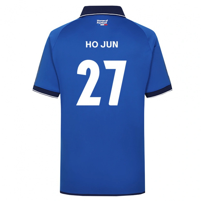 Danxen Dámské Ho-Jun Son #27 Královsky Modrá Bílá Červená Domů Hráčské Dresy 2026/27 Dres