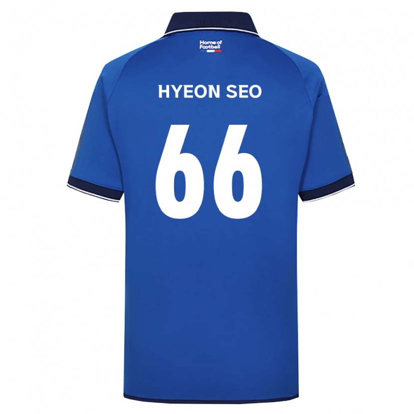 Danxen Dámské Hyeon-Seo Han #66 Královsky Modrá Bílá Červená Domů Hráčské Dresy 2026/27 Dres