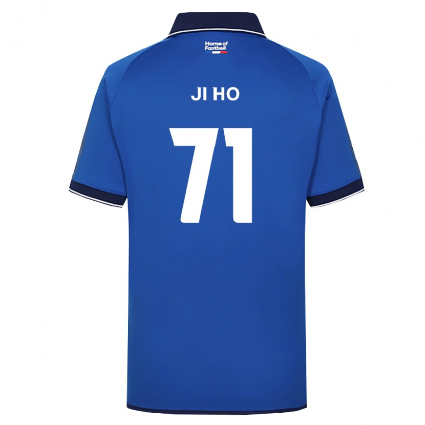 Danxen Dámské Ji-Ho Kim #71 Královsky Modrá Bílá Červená Domů Hráčské Dresy 2026/27 Dres