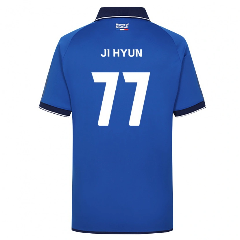 Danxen Dámské Ji-Hyun Kim #77 Královsky Modrá Bílá Červená Domů Hráčské Dresy 2026/27 Dres