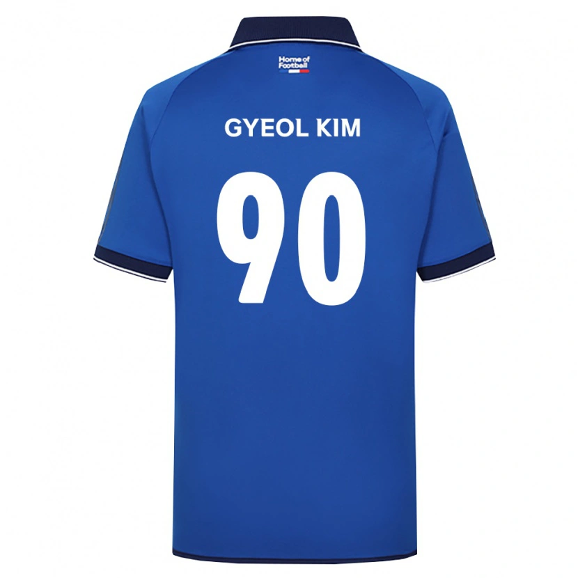 Danxen Dámské Gyeol Kim #90 Královsky Modrá Bílá Červená Domů Hráčské Dresy 2026/27 Dres