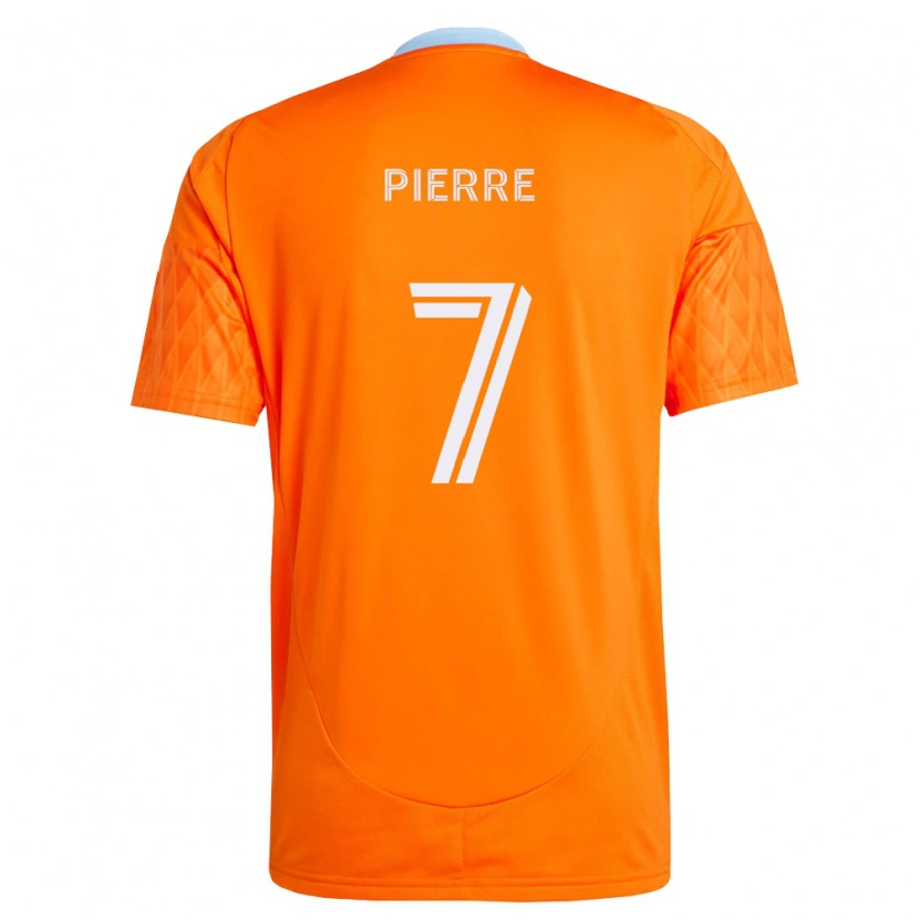 Danxen Dámské Kenzynton Pierre #7 Oranžová Bílá Domů Hráčské Dresy 2026/27 Dres