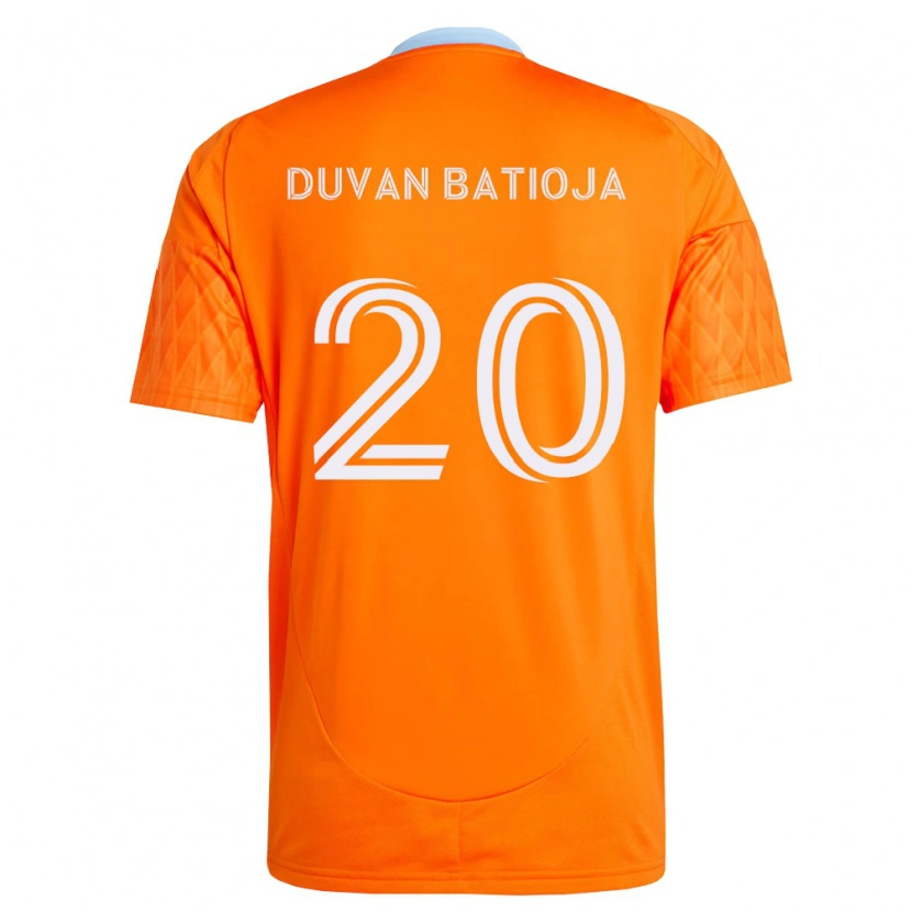 Danxen Dámské Andy Batioja #20 Oranžová Bílá Domů Hráčské Dresy 2026/27 Dres