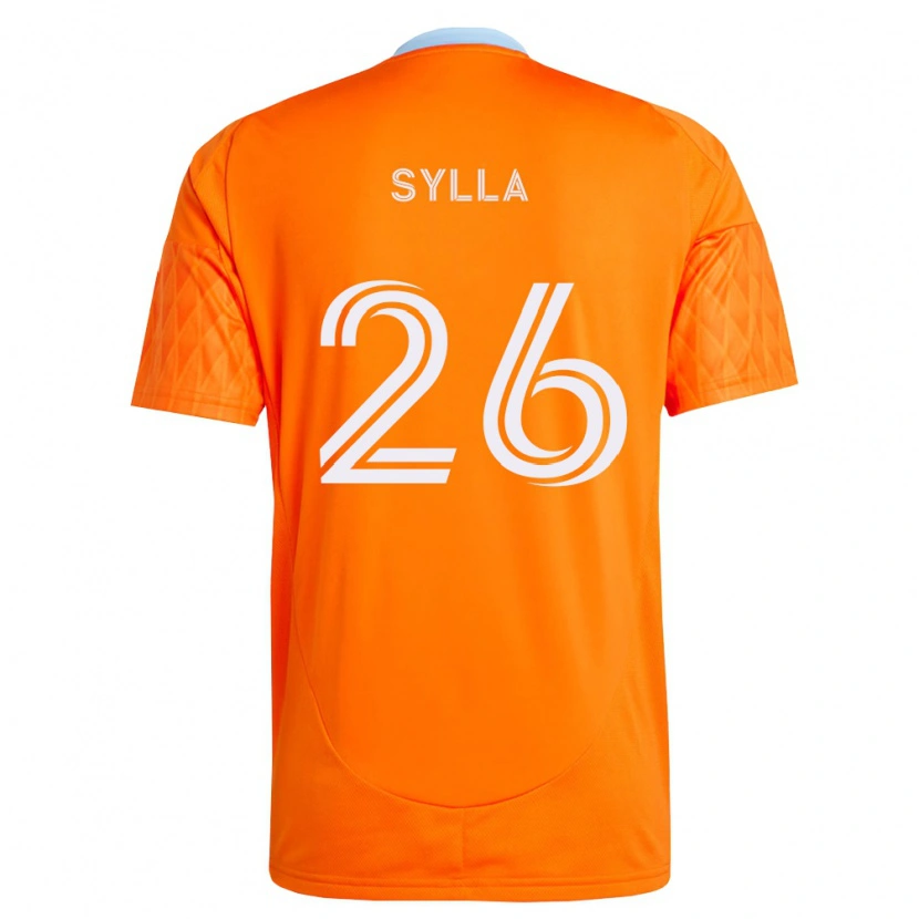 Danxen Dámské Ousmane Sylla #26 Oranžová Bílá Domů Hráčské Dresy 2026/27 Dres