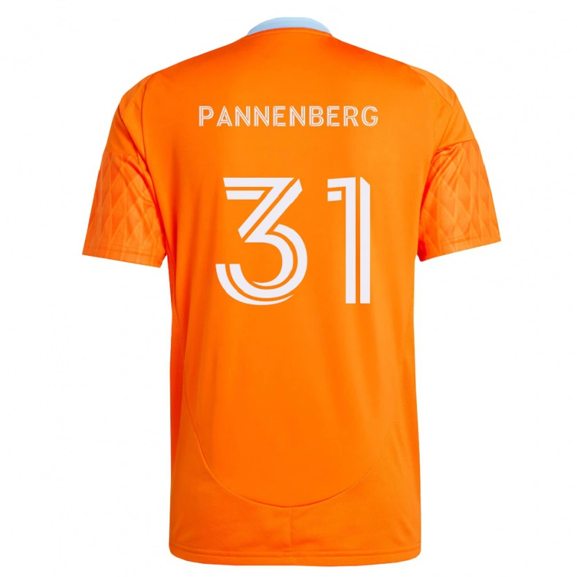 Danxen Dámské Andrew Pannenberg #31 Oranžová Bílá Domů Hráčské Dresy 2026/27 Dres